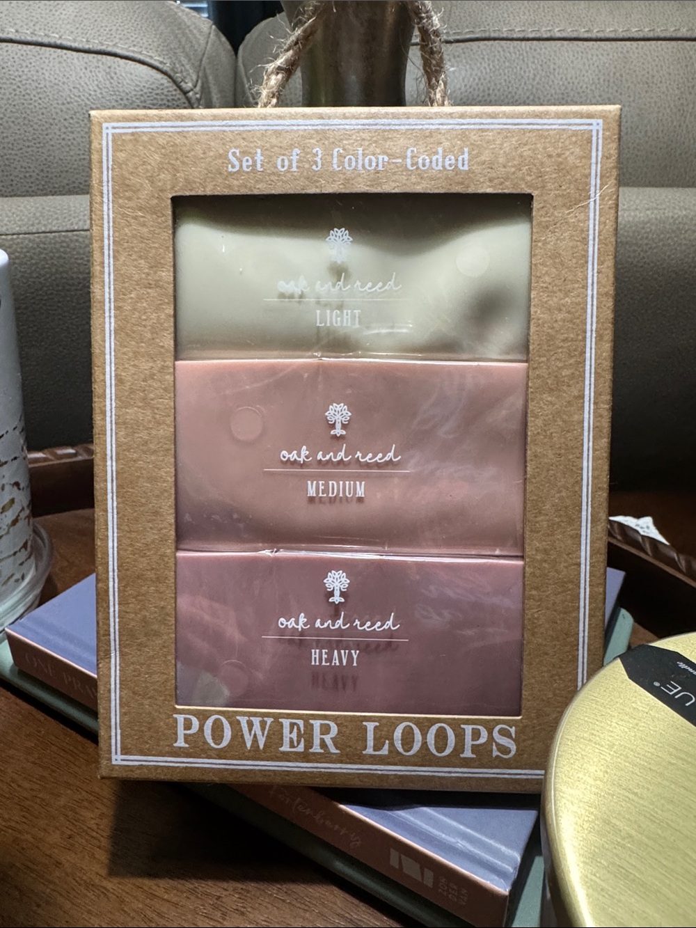 Oak and Reed Power Loops Set of 3 - Neutral Tones